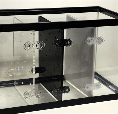 5 gallon aquarium divider|aquarium tank divider fish separator.